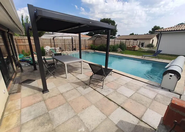 度假居 2 Maisons De 3 Et 2 Avec Grande Piscine Commune